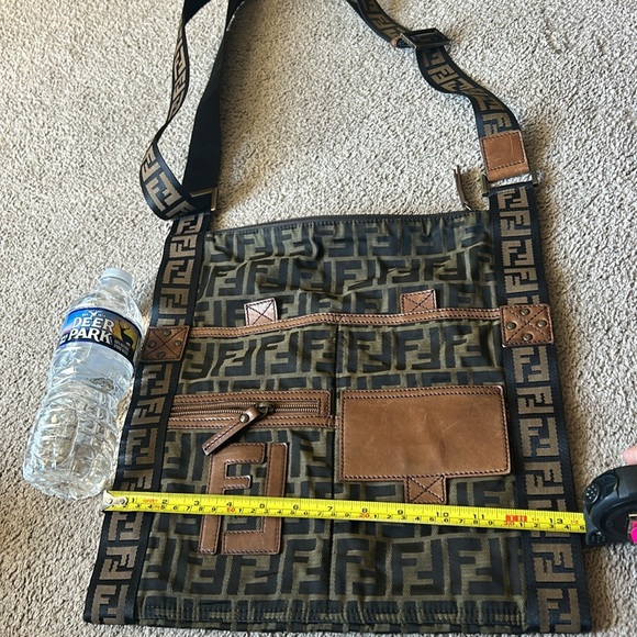 Vintage FENDI Zucchino Shoulder Crossbody bag - Picture 2 of 14